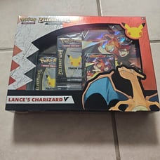 Pokémon Celebrations Lance's Charizard V Collection-- BoxEvolving Skies Pack!!!