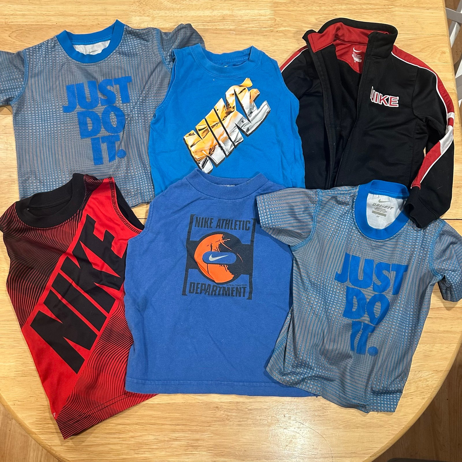 Nike Boys 3T Bundle of 6