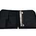 Mead Harley Davidson Motorcycle Leather 3 Ring Binder Portfolio Black Vintage