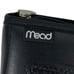 Mead Harley Davidson Motorcycle Leather 3 Ring Binder Portfolio Black Vintage