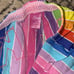 PINK Vintage Rainbow Boxer Shorts