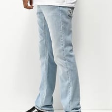 Empyre skeletor light blue denim skinny jean size 32 men