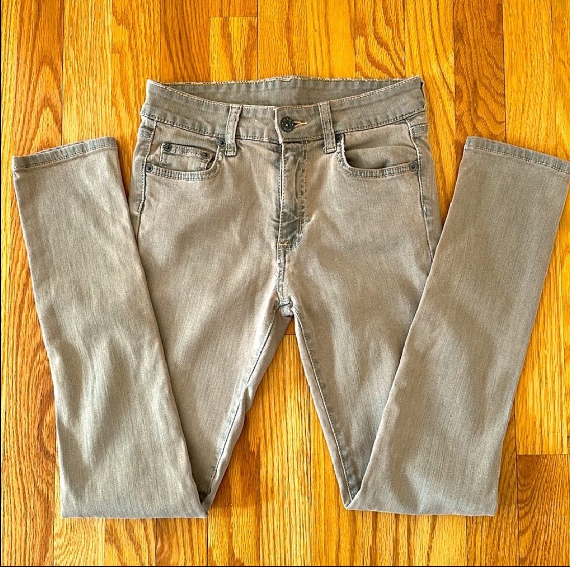 LF CARMAR Washed Tan Jeans Size 26
