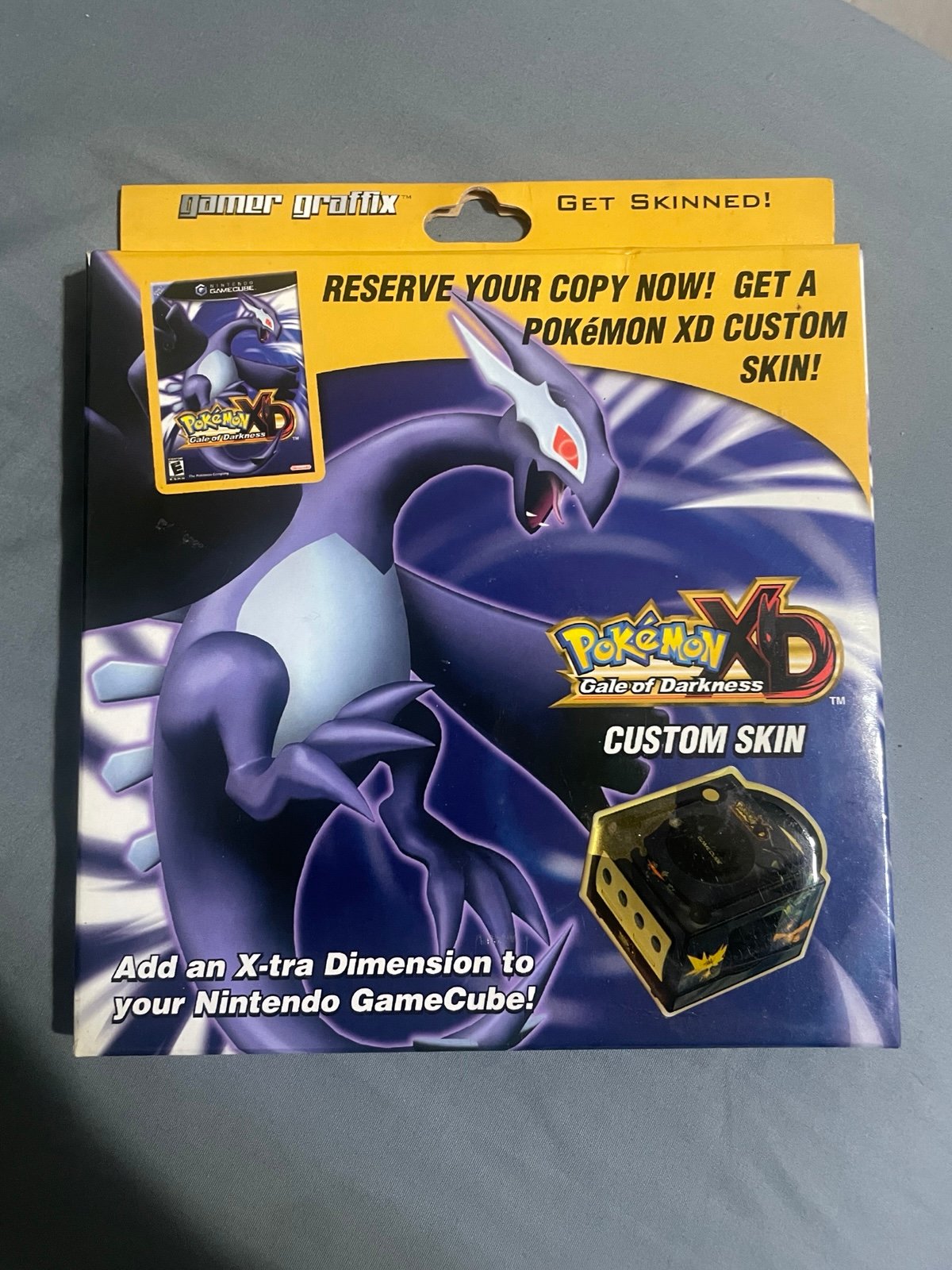 Nintendo GameCube Pokemon XD Gale of Darkness Custom Skin 2005