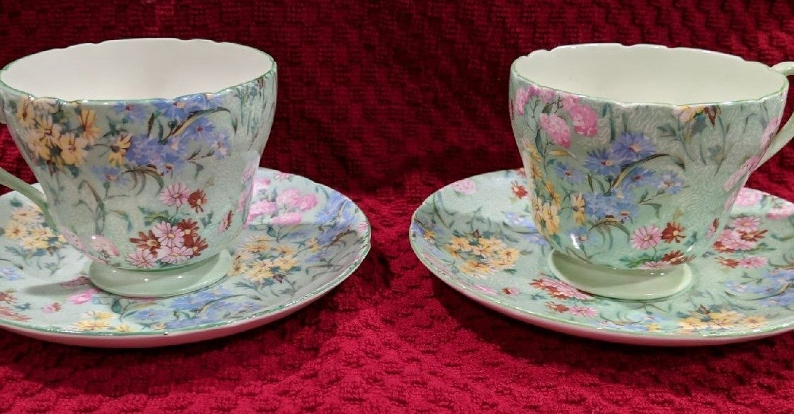 Melody- Chintz Shelly England Bone China
