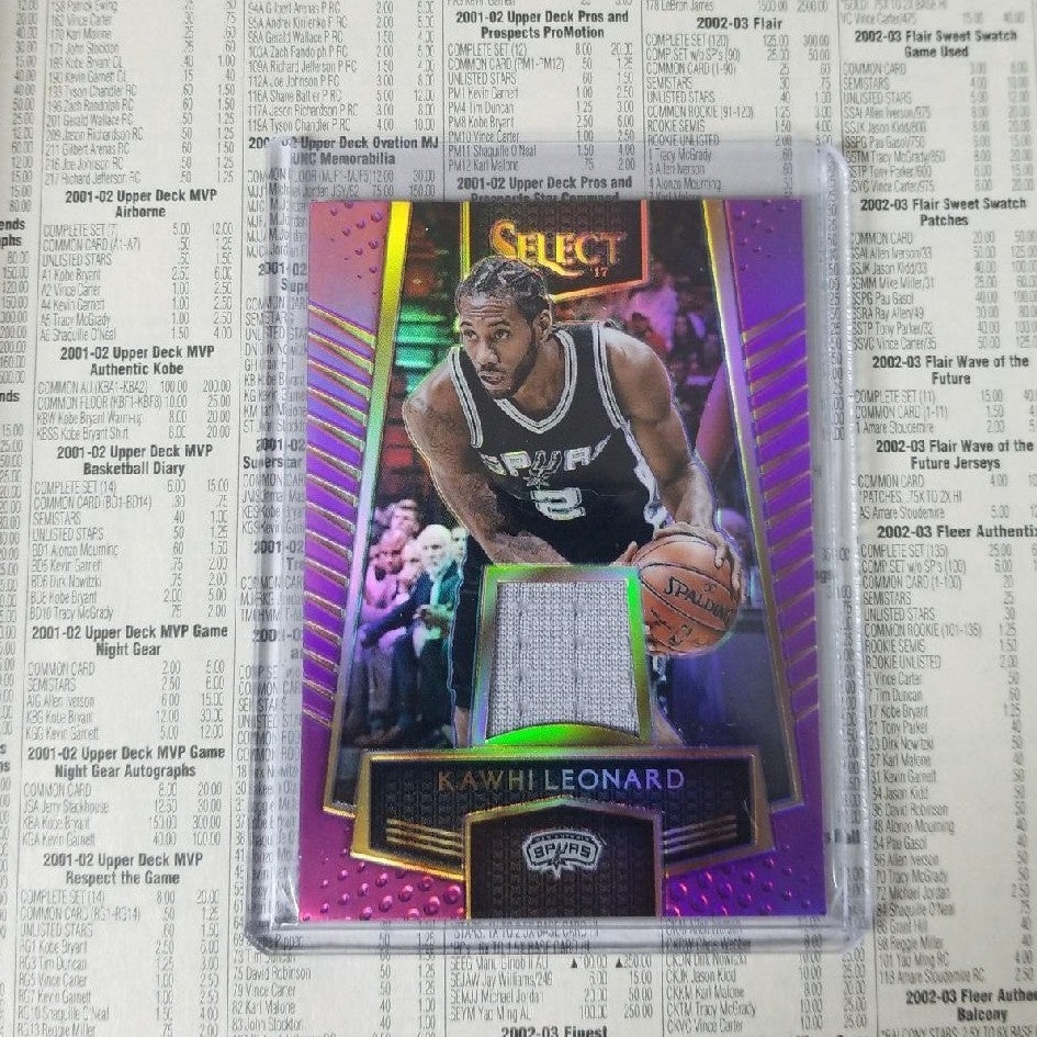 Panini Select 16-17 Kawhi Leonard