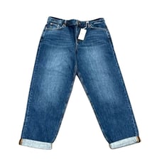 Boden blue denim cotton boyfriend jean size US 8 NWT