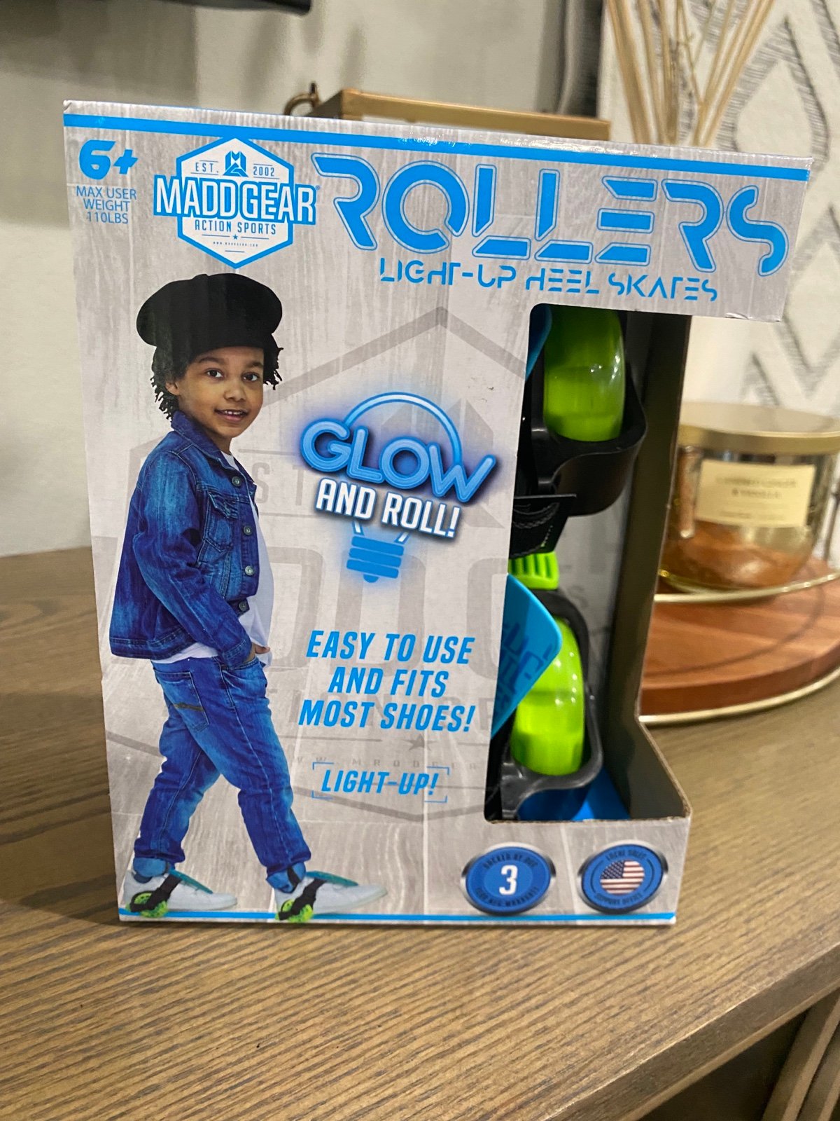 Madd Gear Rollers Light-up Heel
