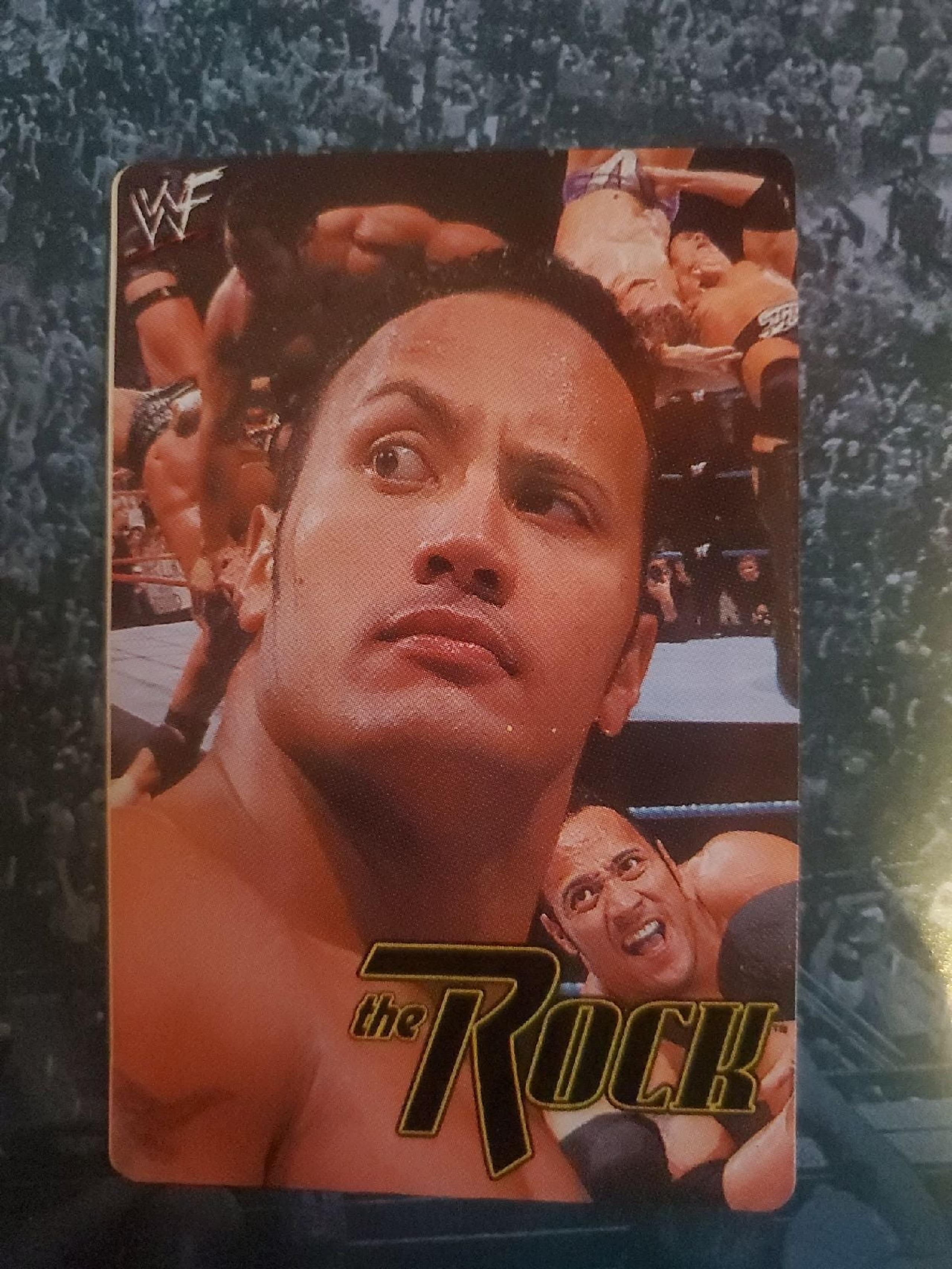 WWF The Rock Sticker