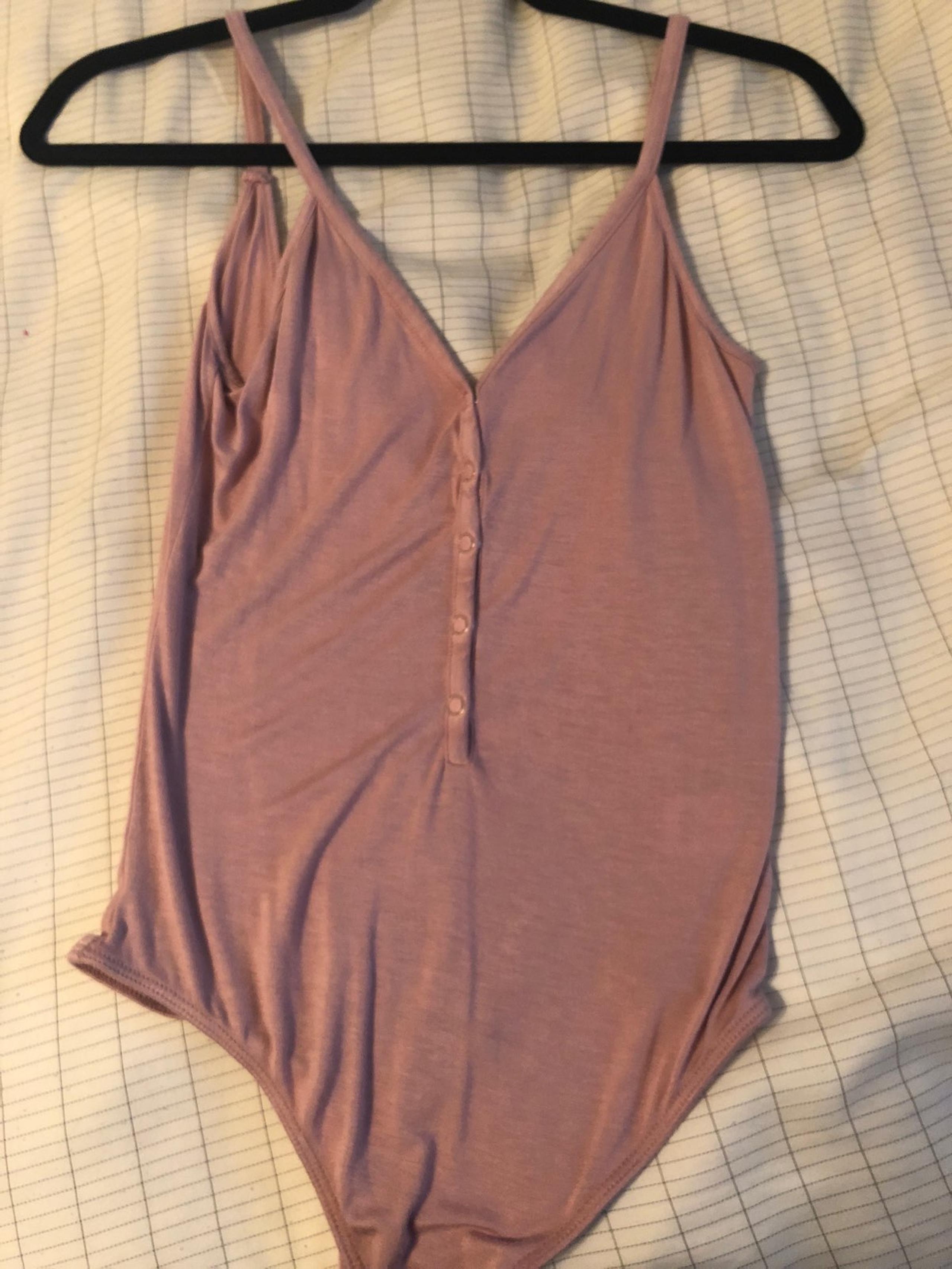 Pacsun Me To We Mauve  bodysuit