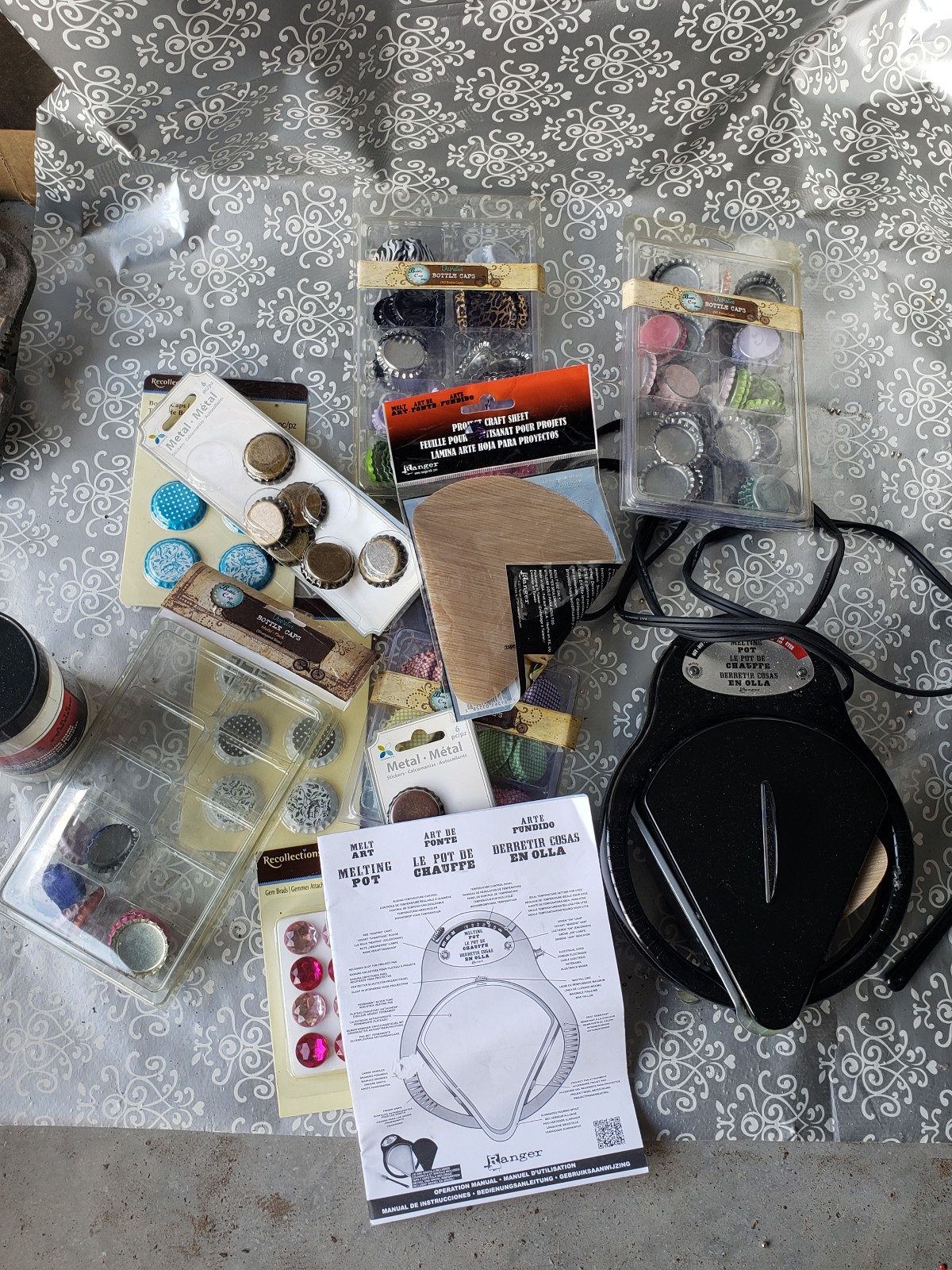 Ranger Melting Pot Hot Wax Melt Art Crafts