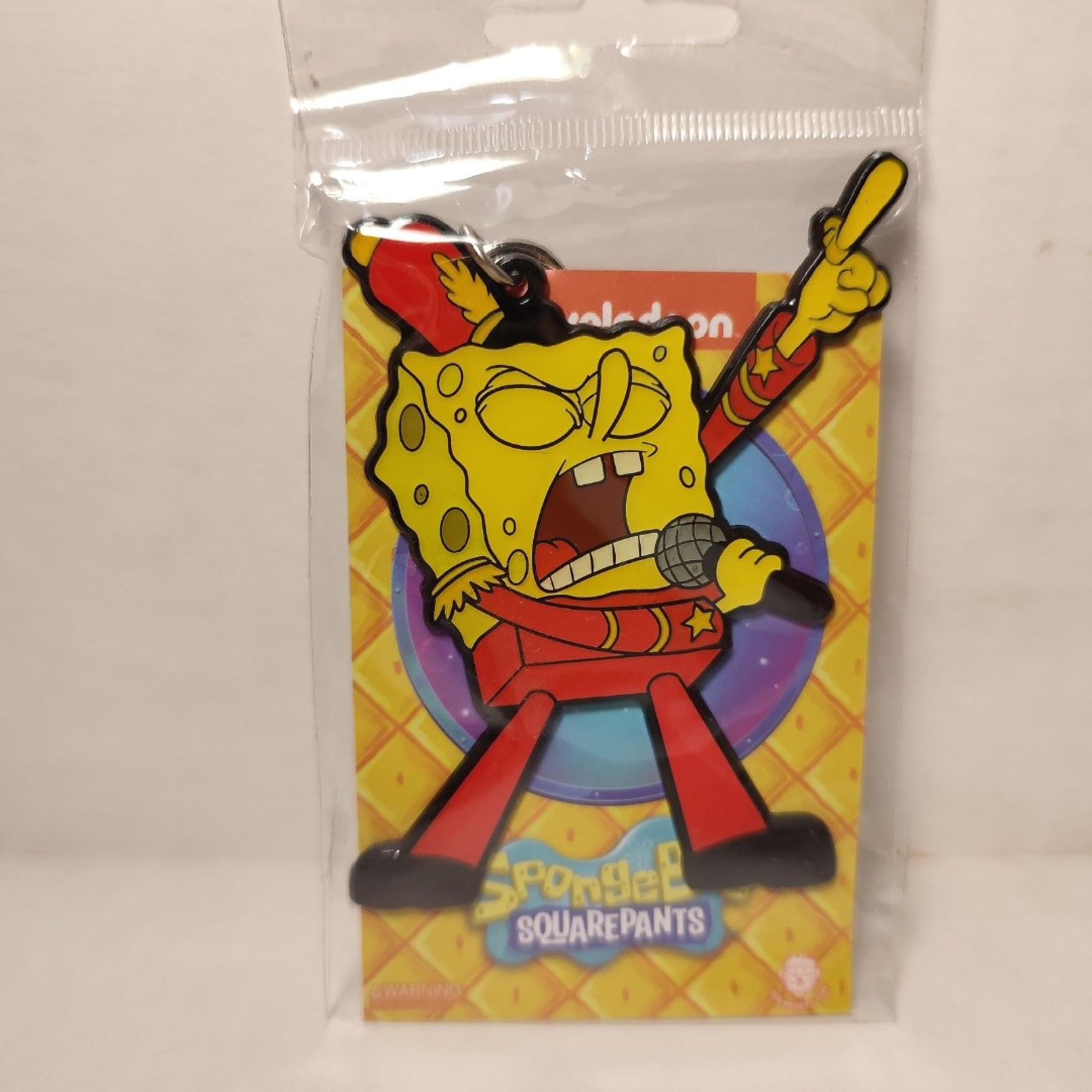 Spongebob Squarepants Band Camp Keychain Official Cartoon Big Metal Keyring