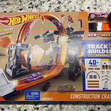 Hot Wheels Track Builder Construction Crash Kit