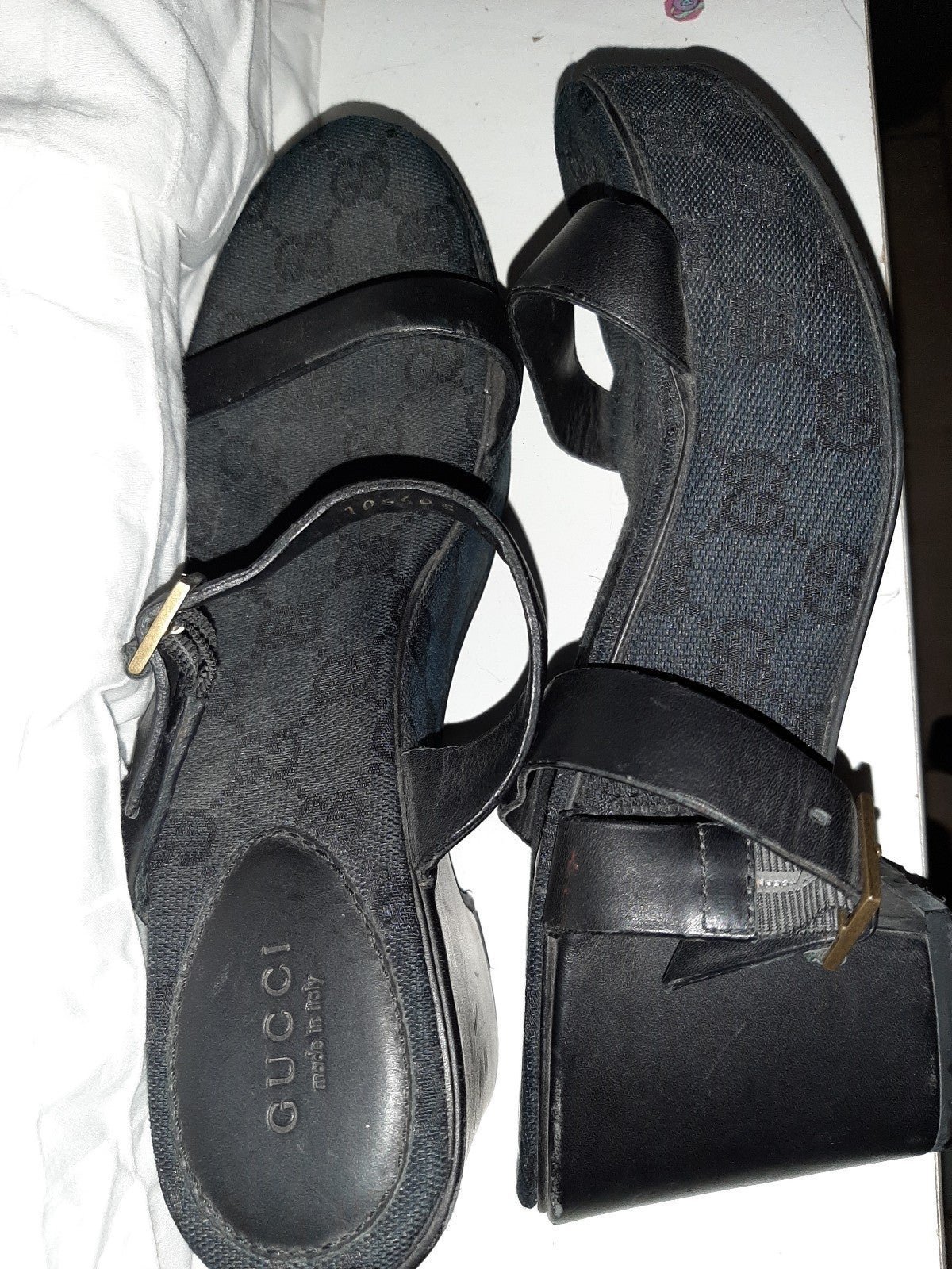 Gucci Platform Wedge Shoes | Mercari
