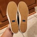 Kate Spade & Keds Collab Triple Decker Blue Leopard Print Slip-on Shoes Size 7.5