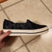 Kate Spade & Keds Collab Triple Decker Blue Leopard Print Slip-on Shoes Size 7.5