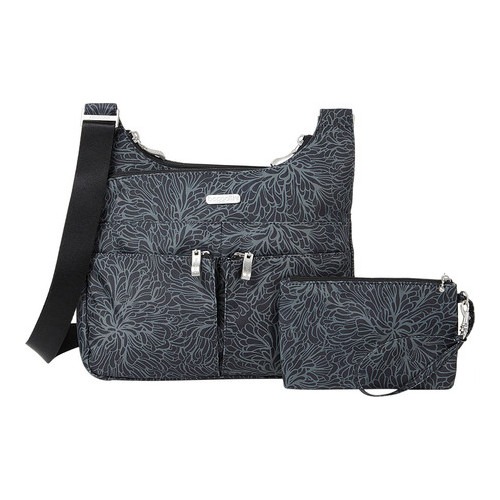 Baggallini Cross Over Crossbody with Rfid - Multi