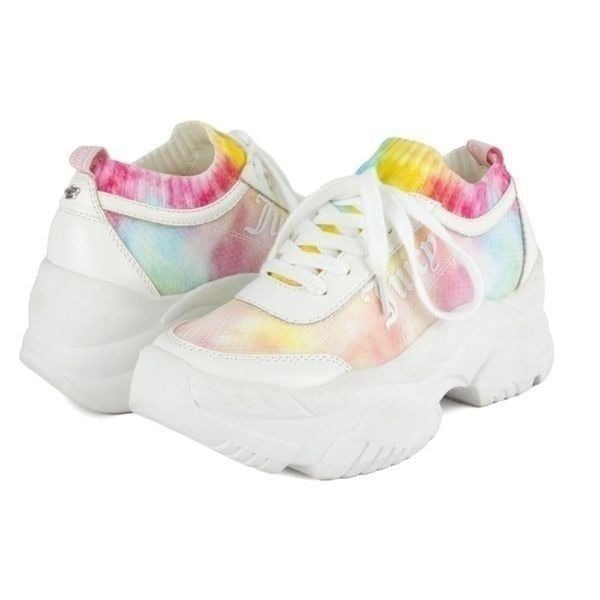 Juicy Couture Women's Chunky Lace-Up Fashion Sneaker Size 8 NEW # Box K105