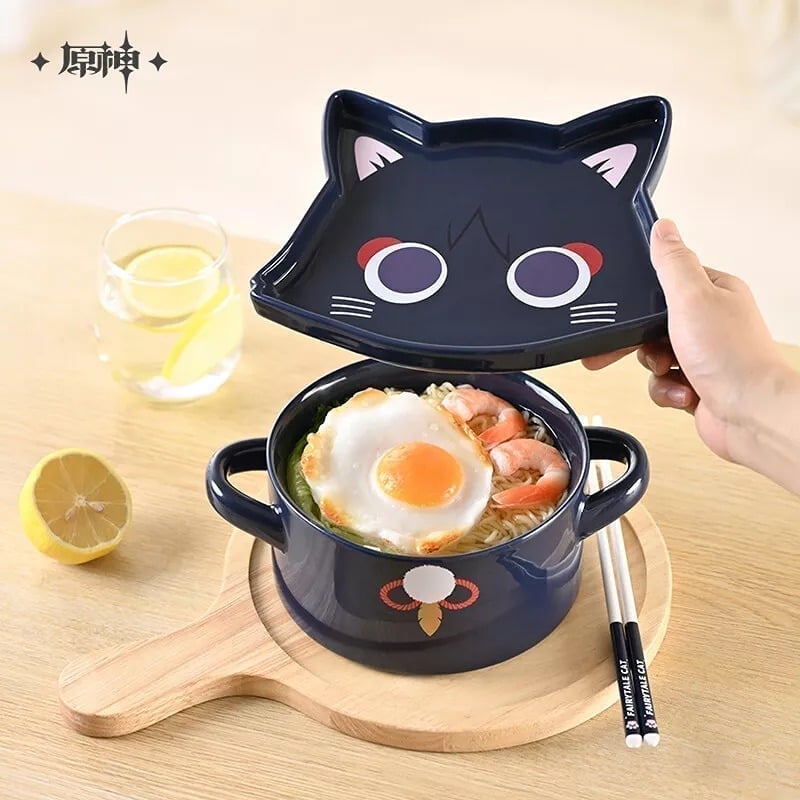 Genshin Impact Official Bowl Set Wanderer Scaramouche Ceramic Tableware