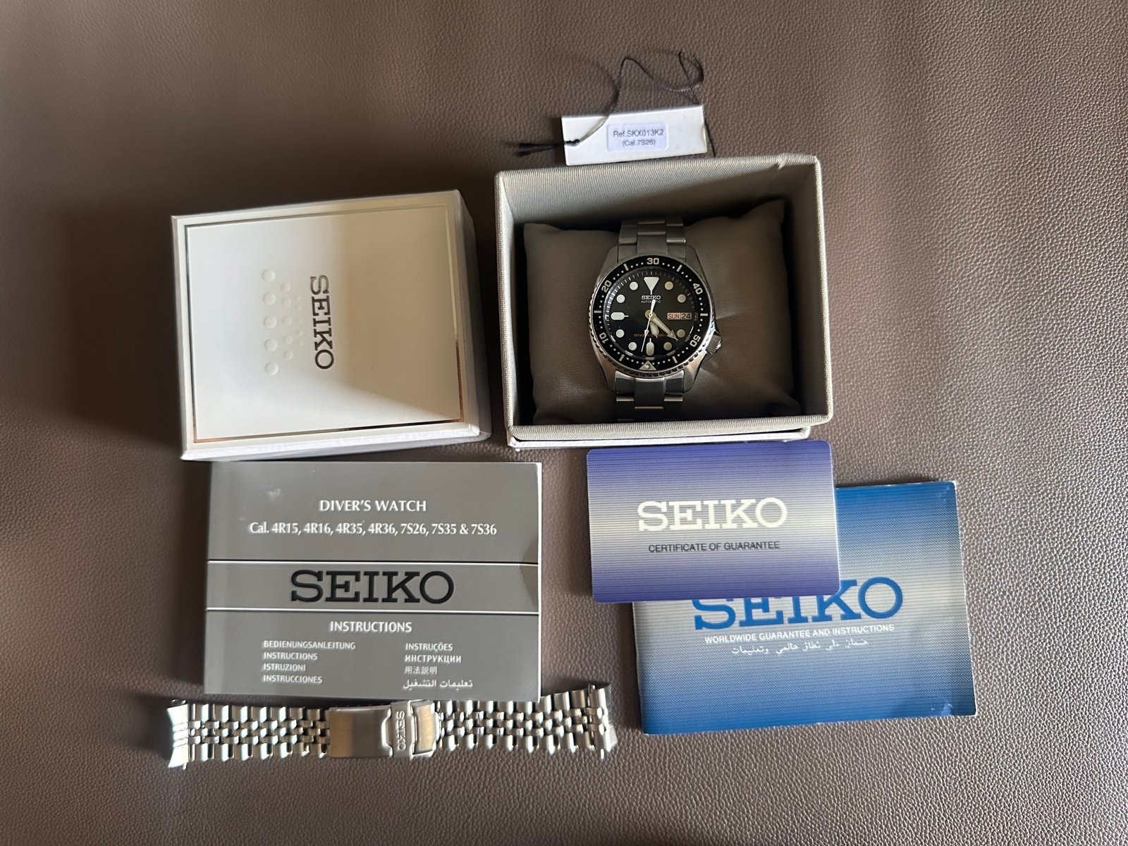 Seiko SKX013 watch