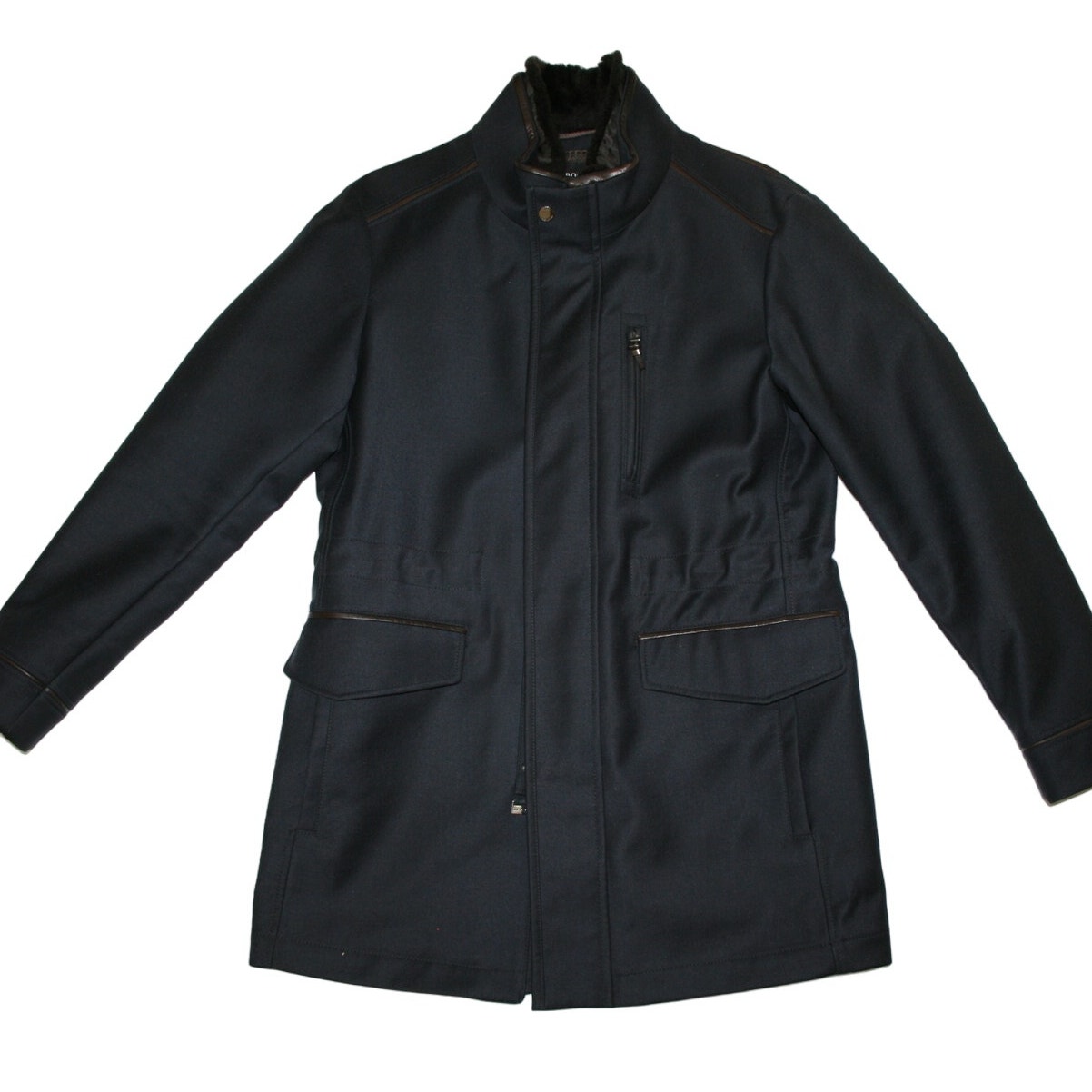 Hugo Boss Mens Coat Water Repellent Tailored Size 40R