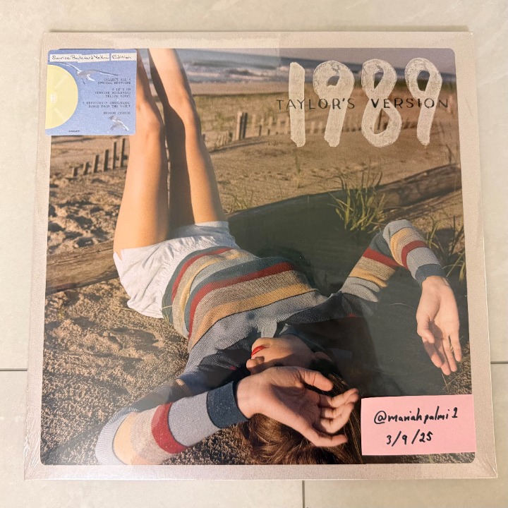 1989 (Taylor’s Version): Sunrise Boulevard Yellow edition Vinyl