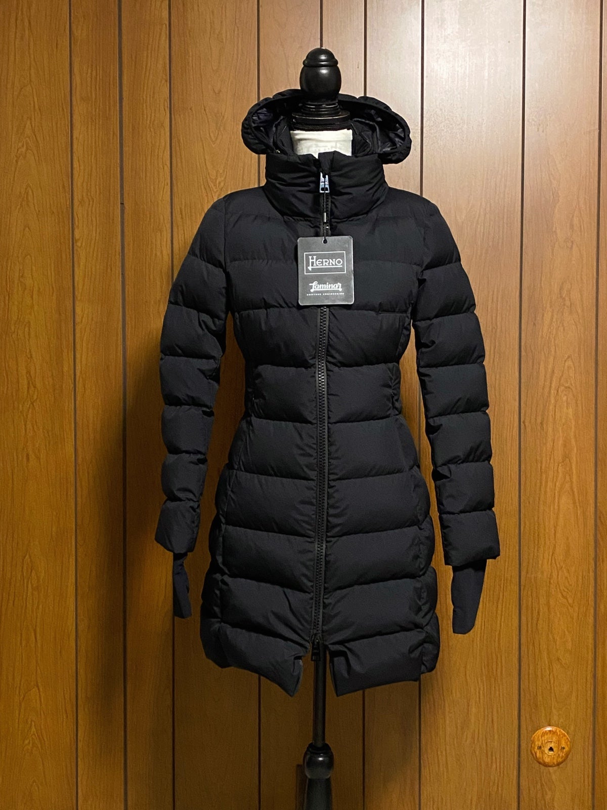 Herno Gore Fitted Windstopper Down Puffer Jacket size 40/us size 4