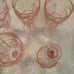 5 Pink Goblet Glasses With Matching Candlesticks