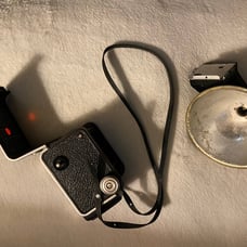 Vintage Kodak Duaflex II Camera and Flash 1950s