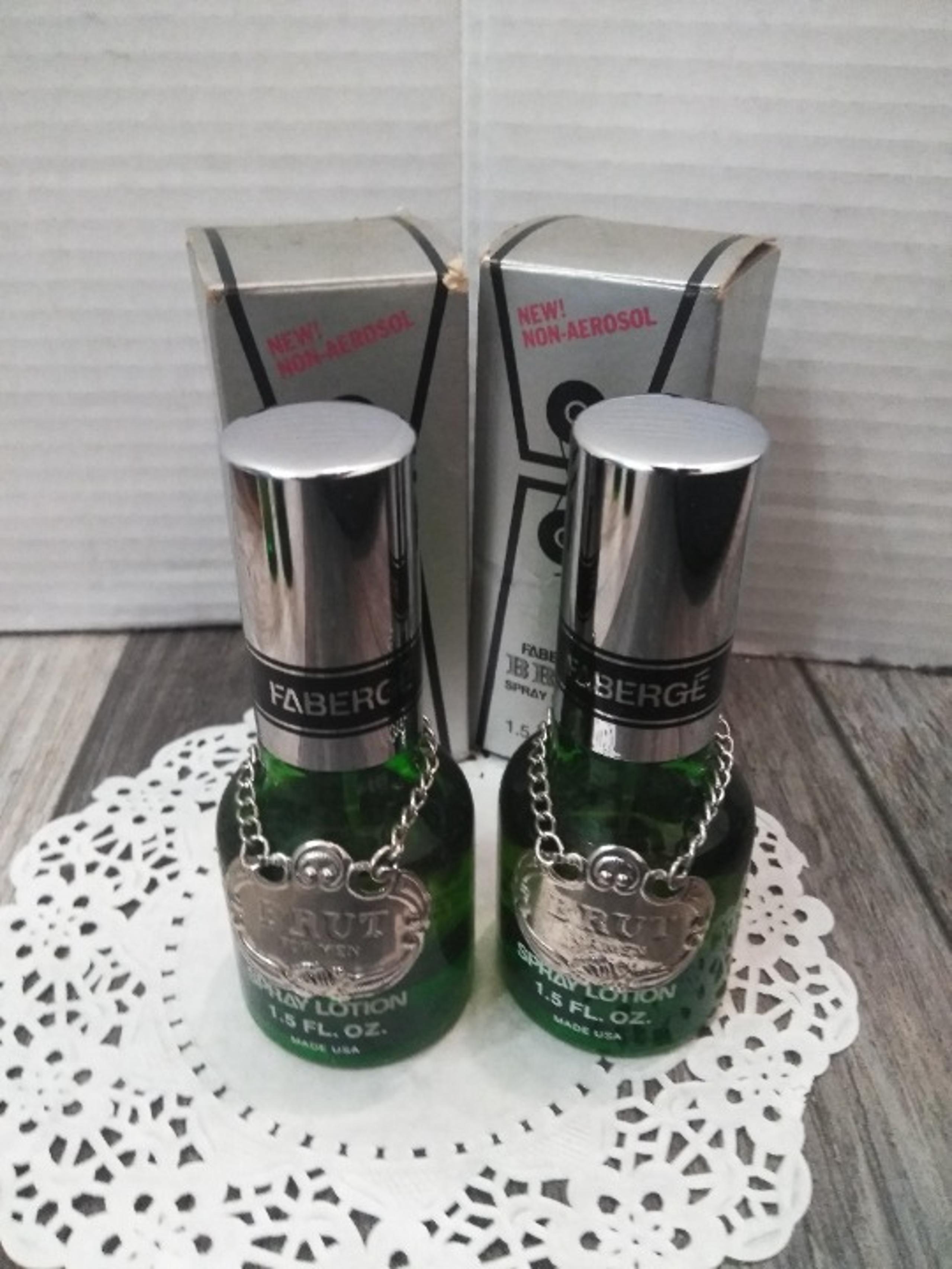 VTG. Faberge BRUT For Men 1.5 fl oz SPRAY LOTION NON-AEROSOL (2PK BUNDLE-READ)