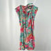 Lilly Pulitzer Wyatt Strapless Mini Dress in Flamingo Print Size 0
