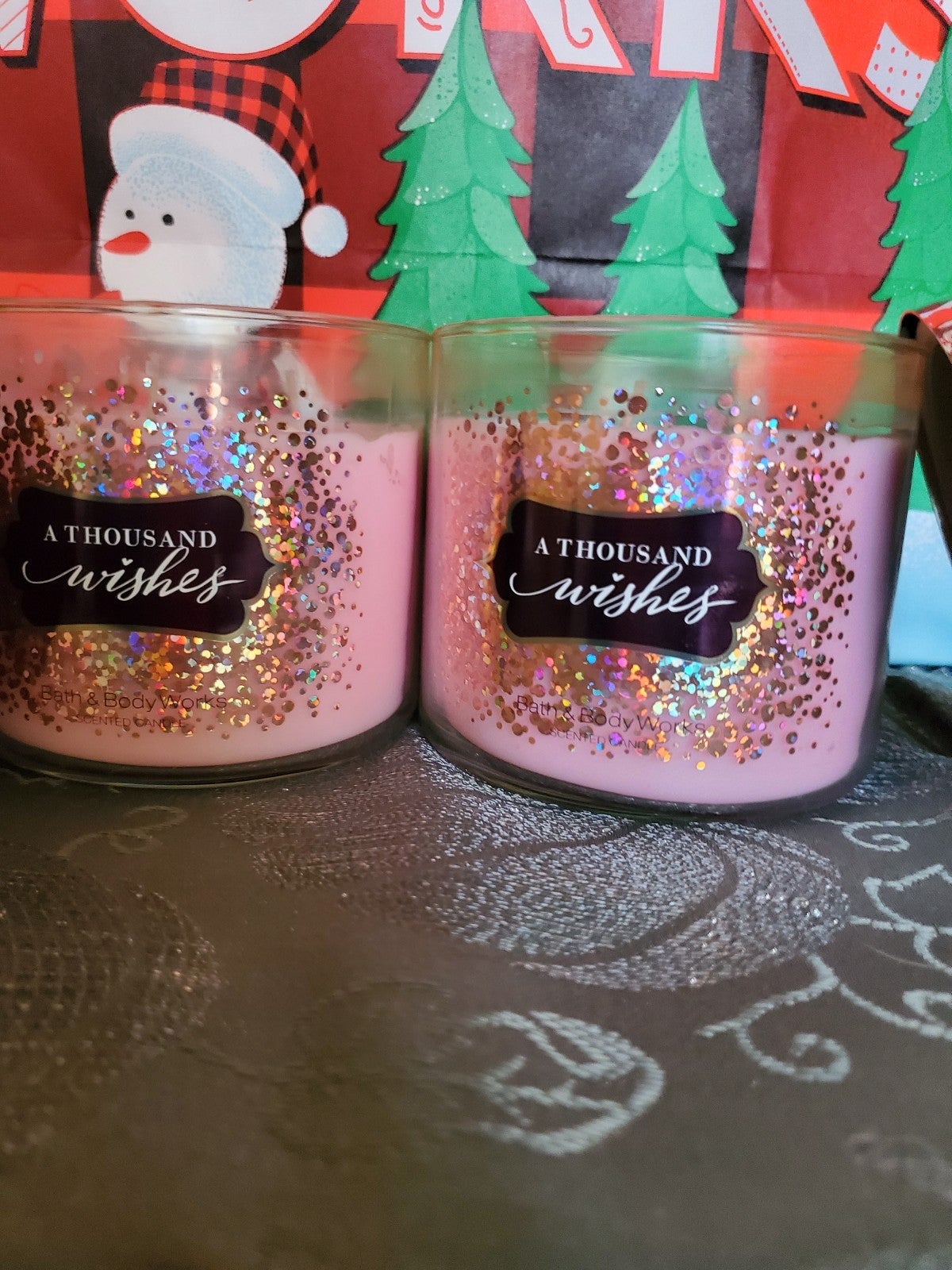 Bath and Body Works candles