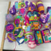 Mixed Preowned 12 lbs LOT! Polly Pocket Mini Compact Doll Playsets Purple Pink