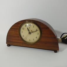 Antique 1920s GE Electric Mantle Clock Model 3F04 Works Good
