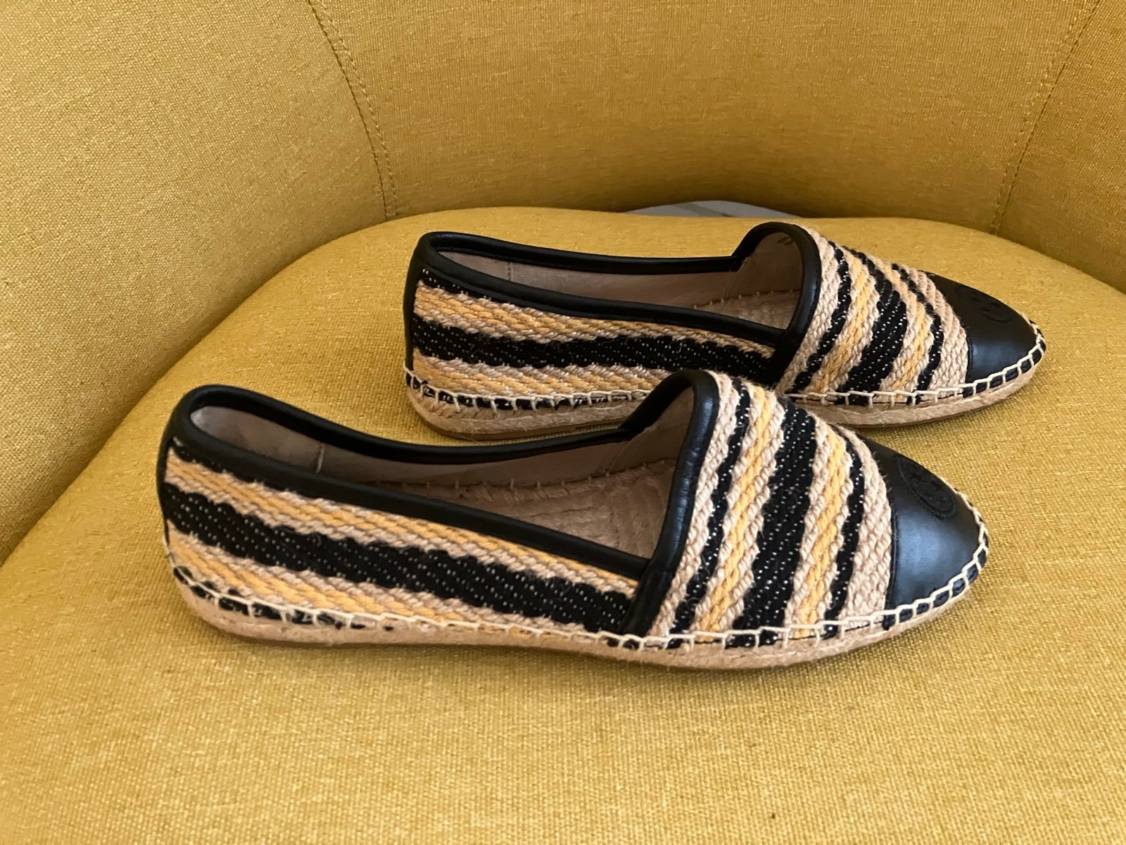 New Womens Tory Burch Espadrille Shoes Size 7