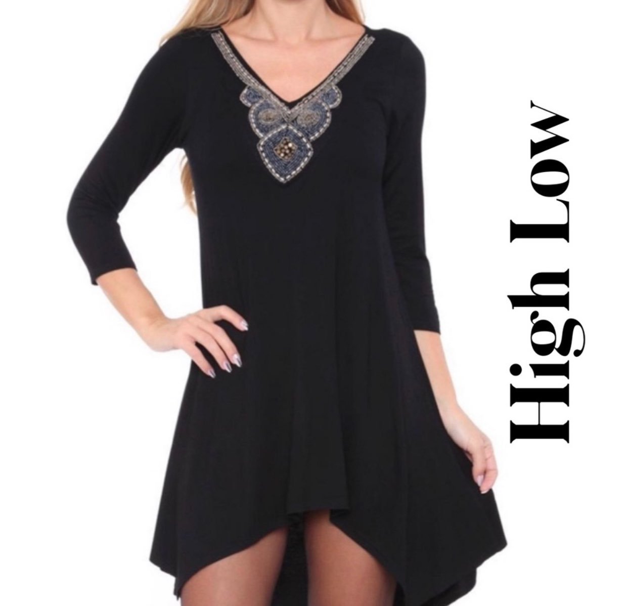 HIGH LOW DRESS