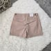 Tommy Hilfiger Women's The Flex 5 Inch Classic Shorts Mid Rise. Color:Khaki. Siz