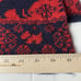 Agatha Fair Isles red blue wrap scotties bears 27.5x75