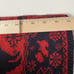 Agatha Fair Isles red blue wrap scotties bears 27.5x75