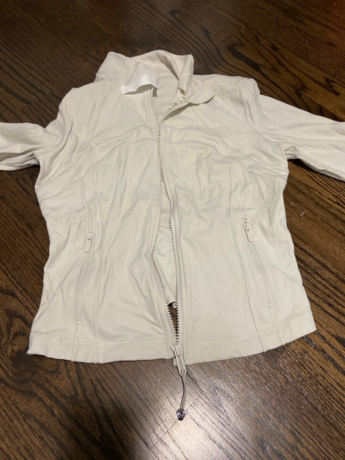 New without taglululemon define cropped jacket ribbed nulu size 8