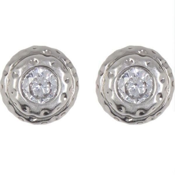 NWT KATE SPADE | Round studs silver F