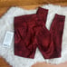 Lululemon Wunder Train HR Tight 25” Contour Fit LLL Ombré Red Multi Size 2 NWT