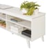 Modern Entertainment Center, Console Table, TV Stand up to 55' (White)