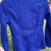 Spyder Major Cable Stryke Knit Zip Sweater Jacket Blue Women's Size mediumSkiing