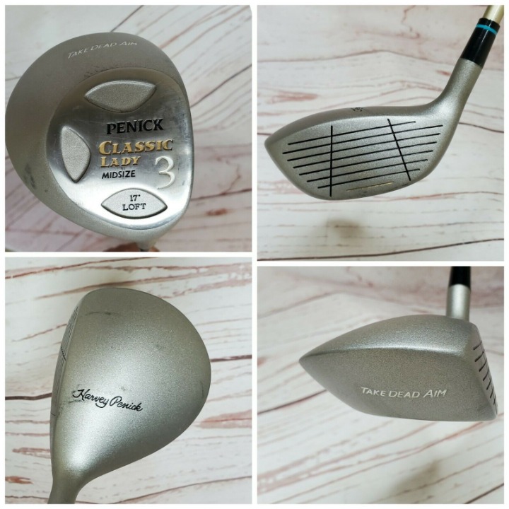 Harvey Penick Classic Lady Midsize #3 17 Loft System Flex HTA T700 Golf Club