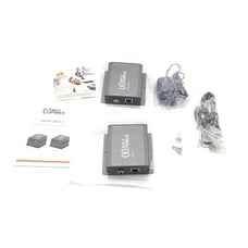 ALVT Power 4K HDBaseT Extender With IR & PoC Black 4k30Hz