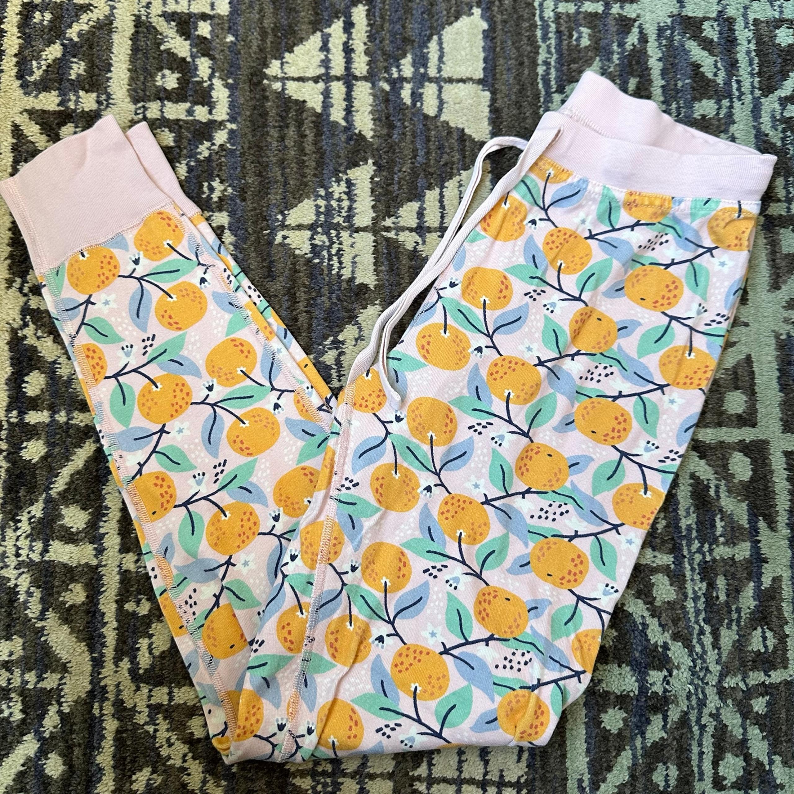 Hanna andersson women’s oranges pajama pants