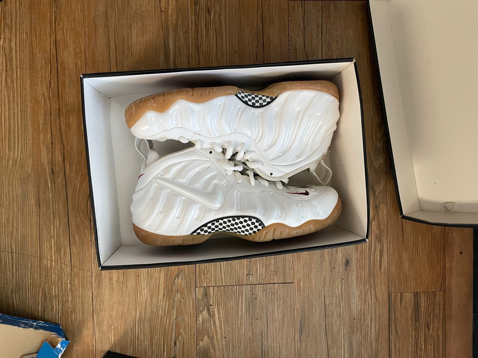 Foamposite Pro Gucci White Men athletic shoes