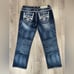 Rock Revival Ruella Easy Capri Cropped Stretch Jeans Size 29
