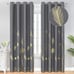 Blackout Curtains & Drapes 84 Inches Length 2 Panels Set for Li